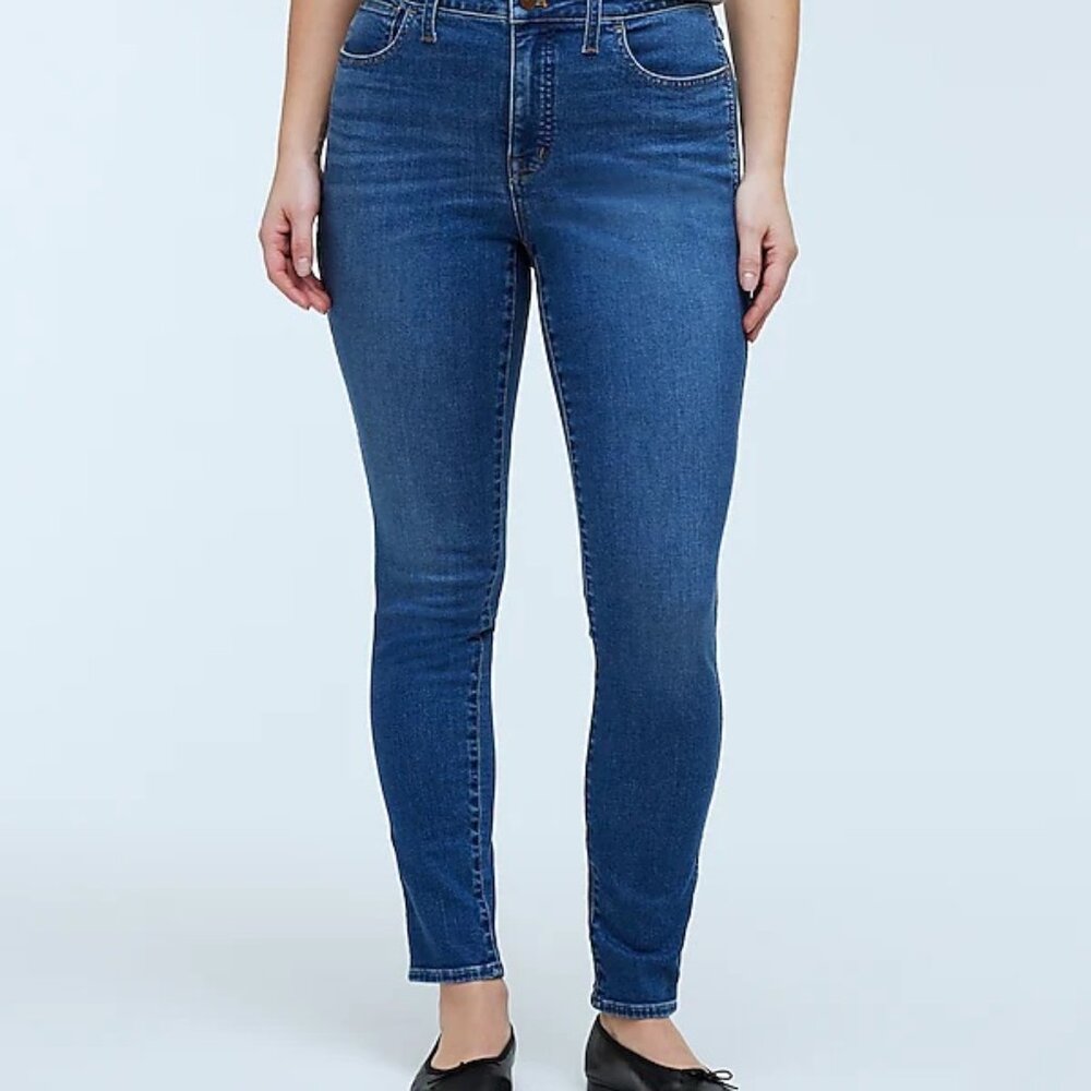 Madewell Curvy 10" High-Rise Skinny Jeans